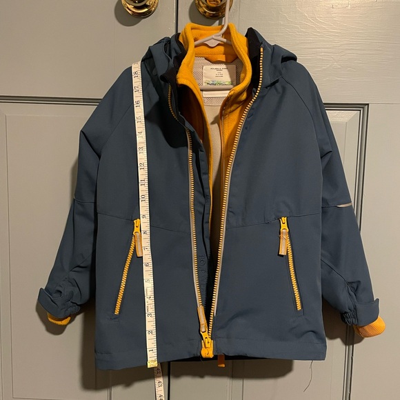 Polarn O. Pyret WeatherPro Flexi-Sized Waterproof Eco Shell - Picture 8 of 12